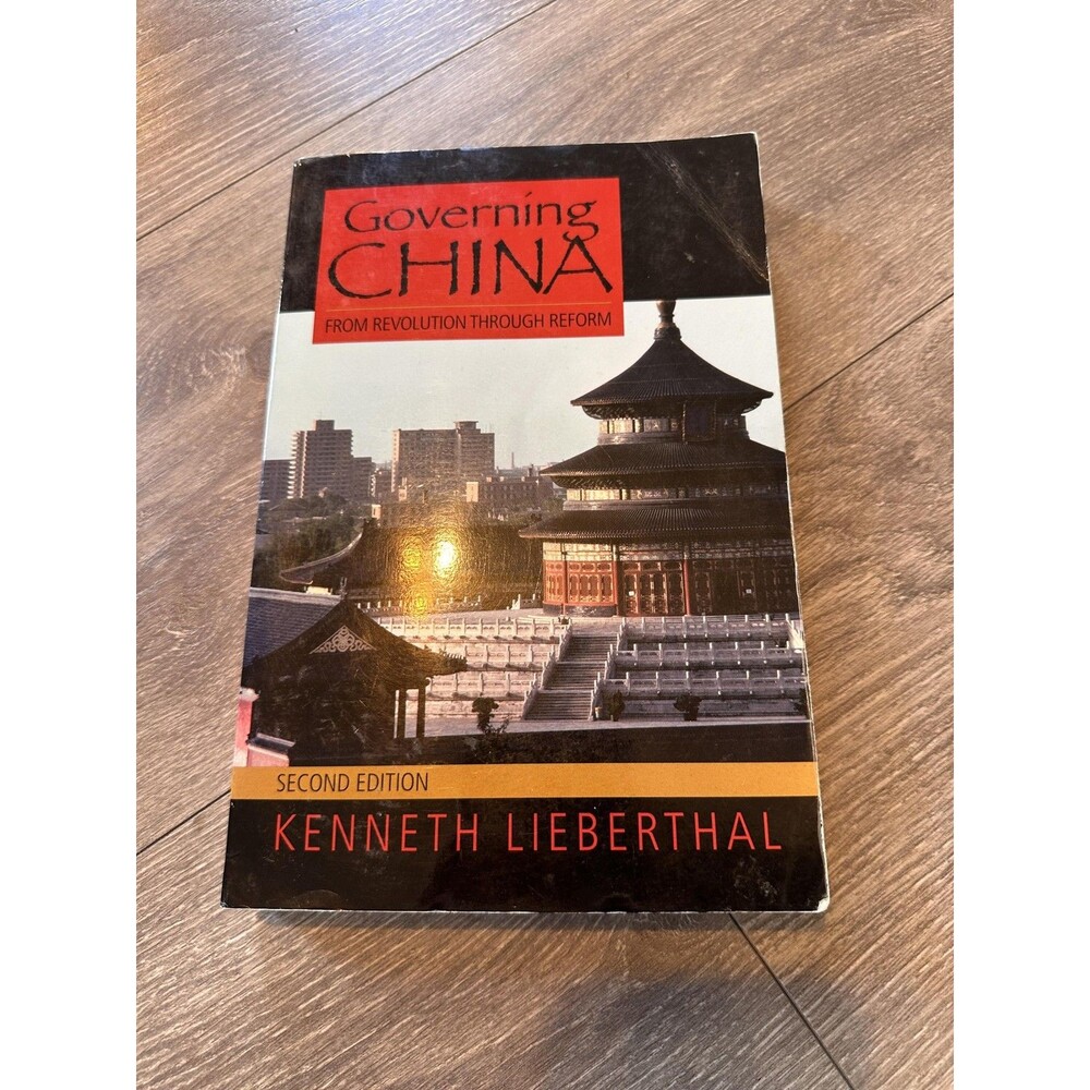 Governing China Lieberthal Norton Black Trade PB Politics History China Reform